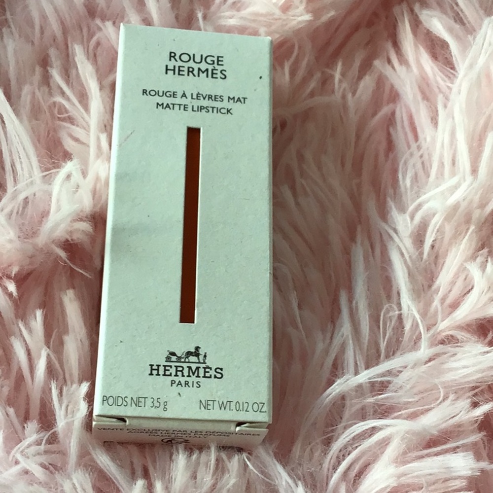 New Hermès Rouge Matte Lipstick #33 Orange Boite In Box Authentic